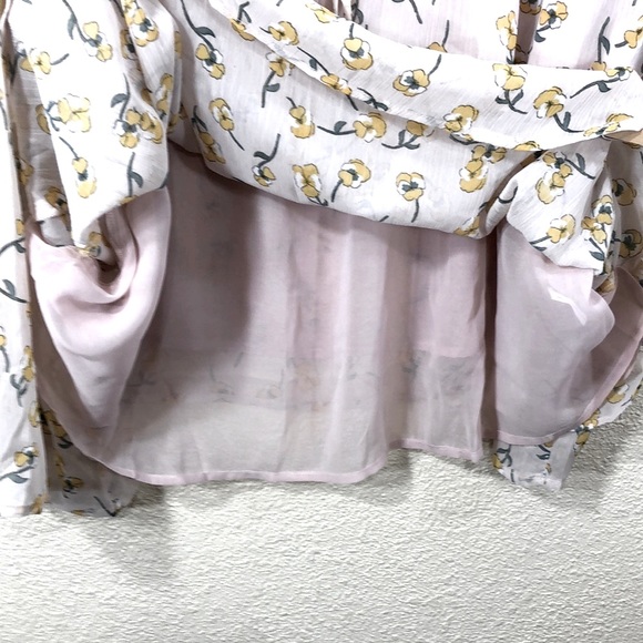 Verona Couture Top Blouse Sheer NWT 3X Floral Pullover Long Sleeve - Picture 6 of 8